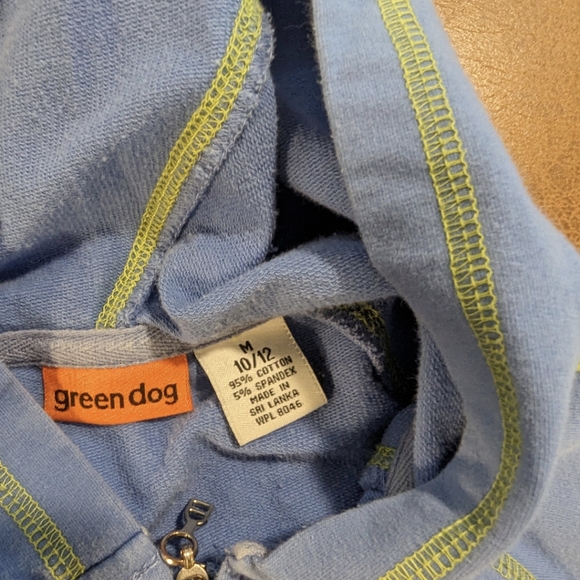 Retro greendog set, size small/ medium . - Picture 7 of 11